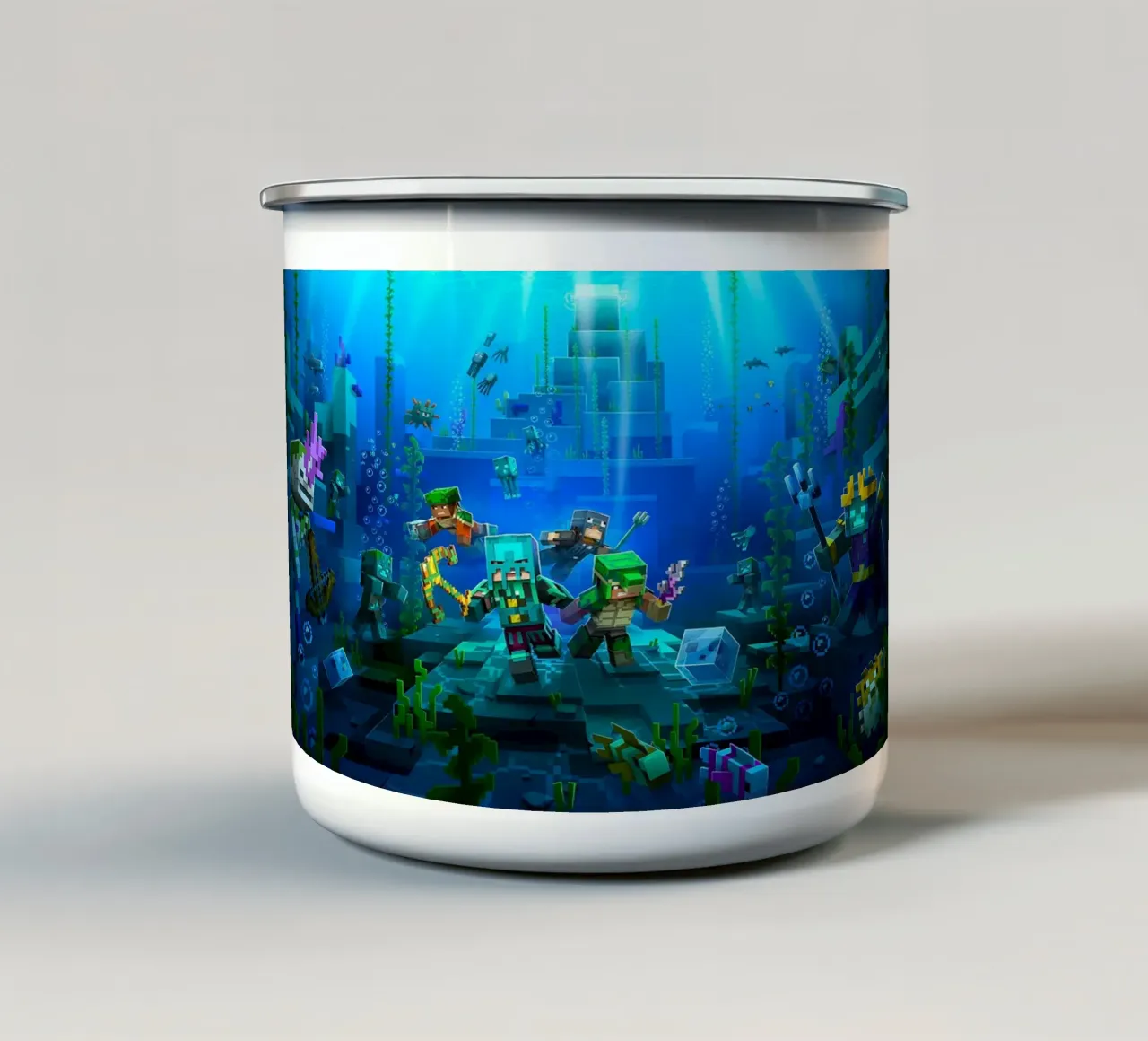 Minecraft tazza in smalto da E Cannon
