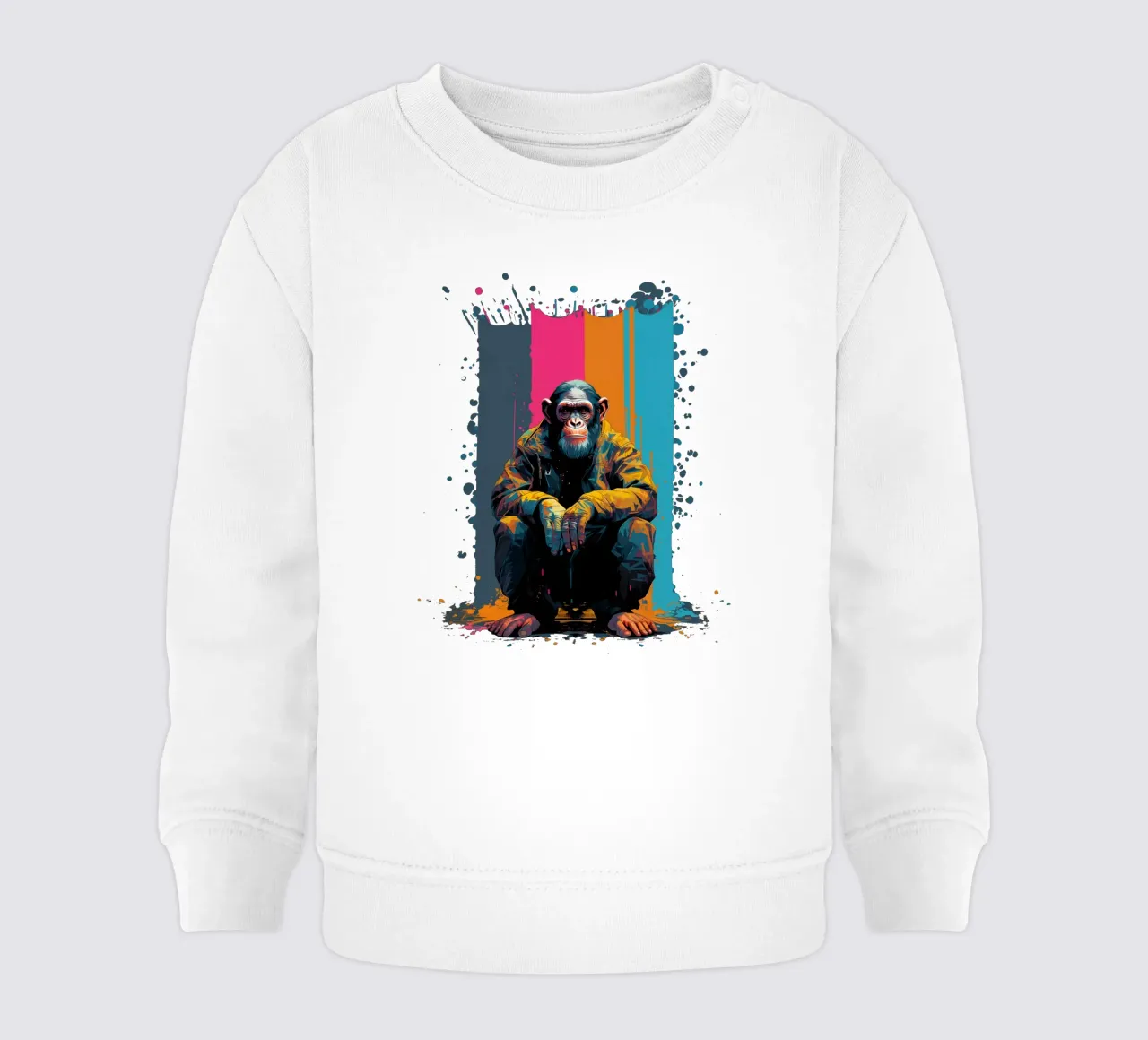 Splat felpa neonato da Art Unleashed