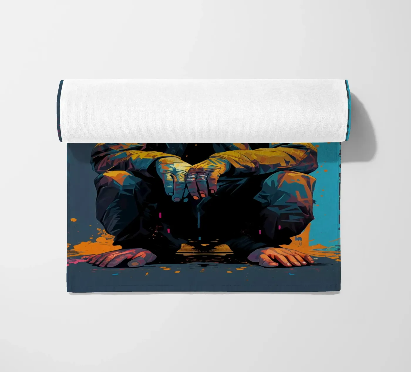 Splat serviette de plage de Art Unleashed