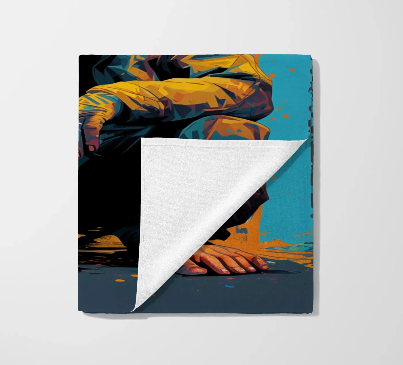 Splat serviette de plage de Art Unleashed