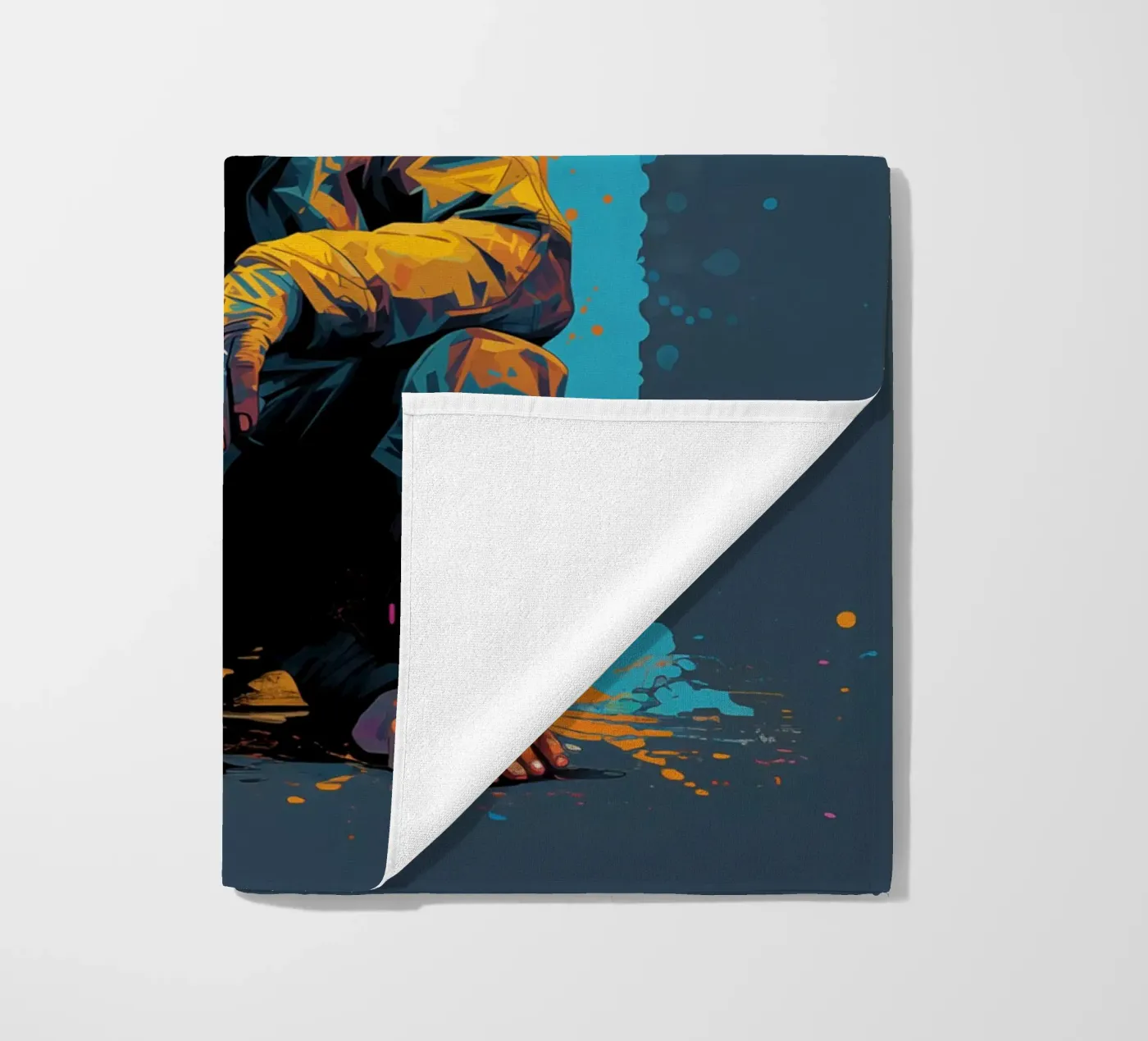 Splat serviette de plage de Art Unleashed