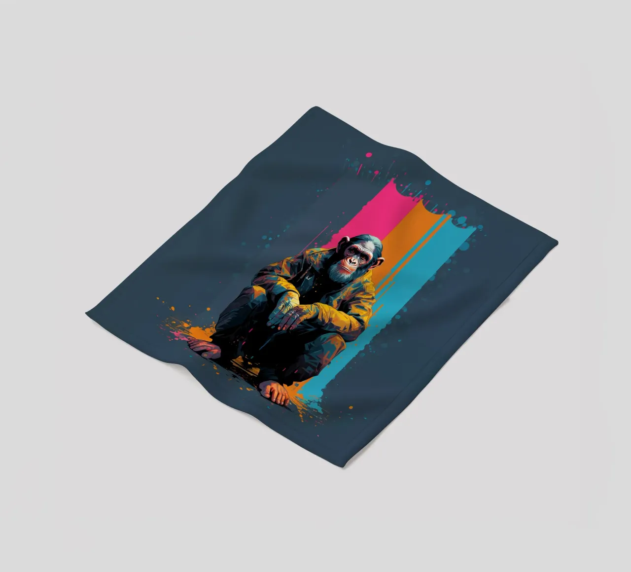 Splat Fleecedecke von Art Unleashed