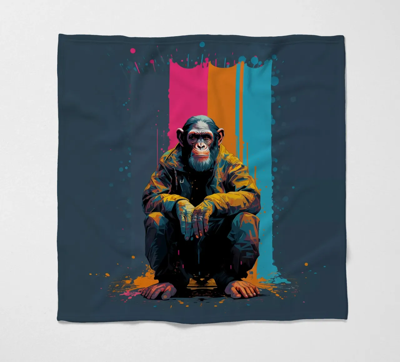 Splat Fleecedecke von Art Unleashed