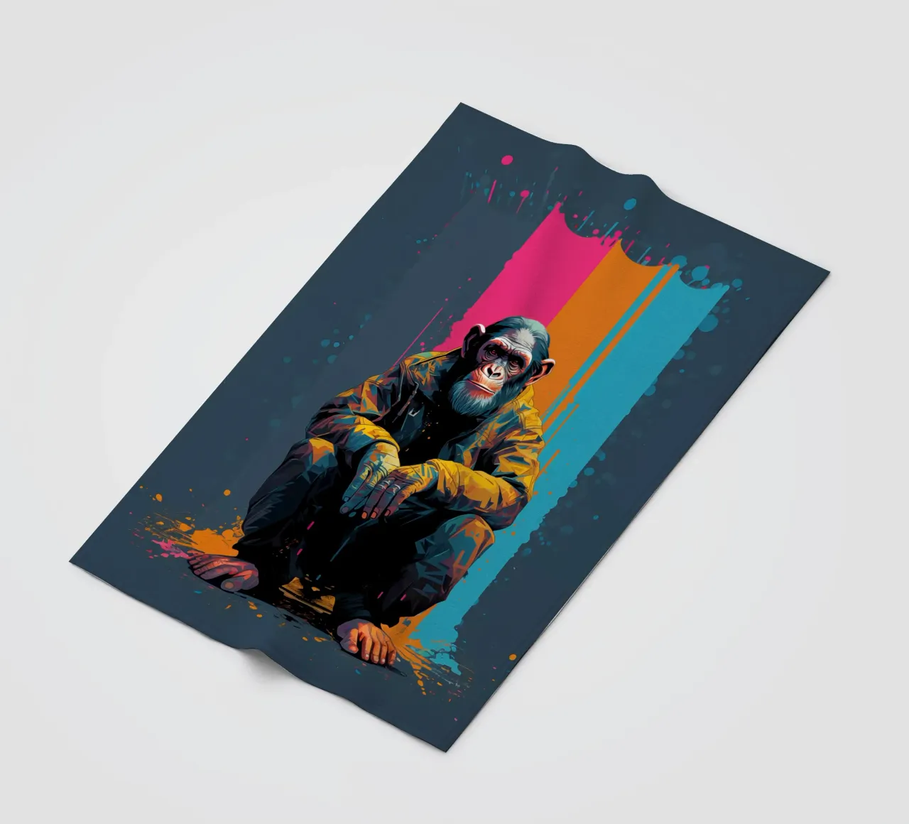 Splat Fleecedecke von Art Unleashed