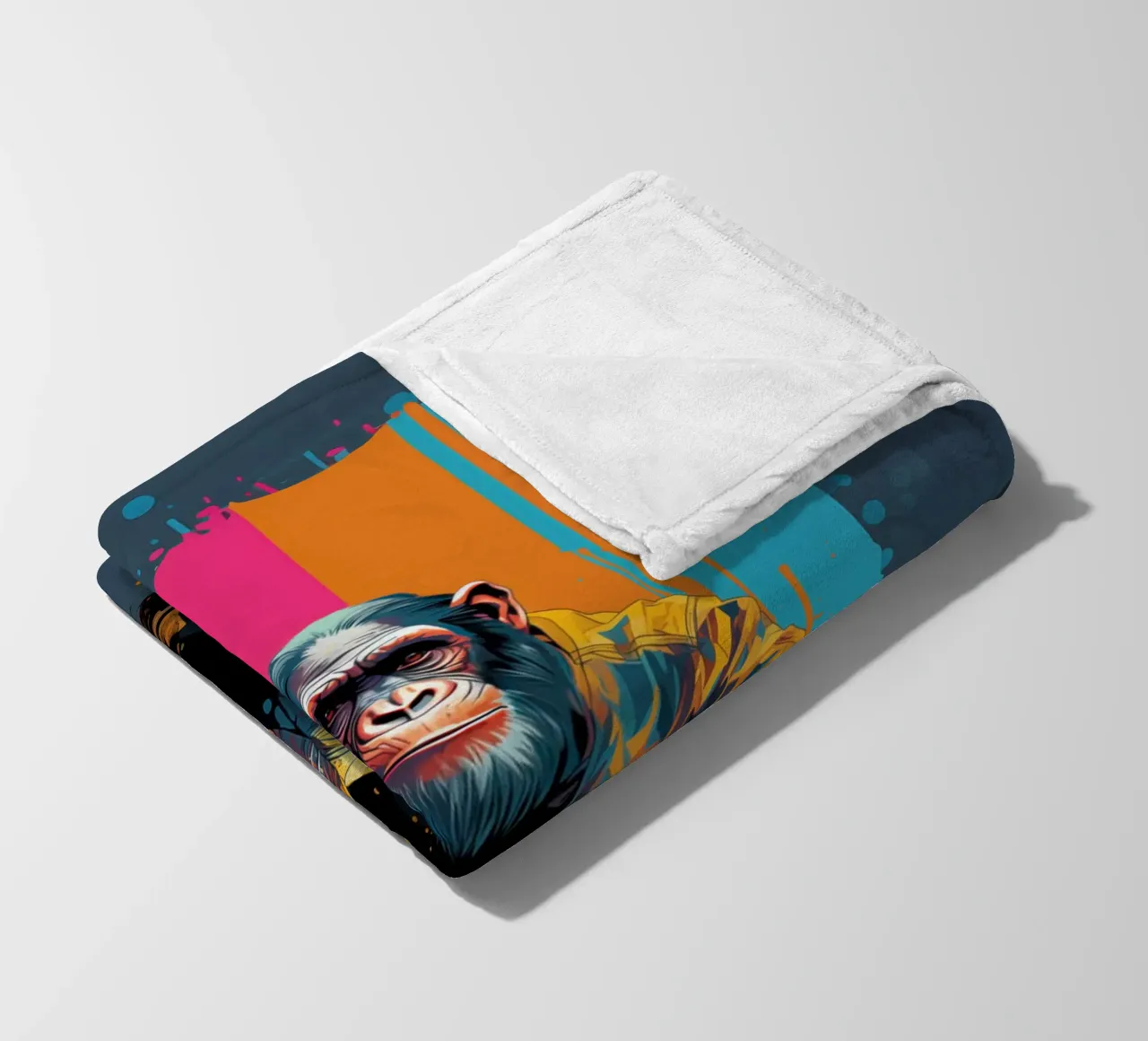 Splat Fleecedecke von Art Unleashed