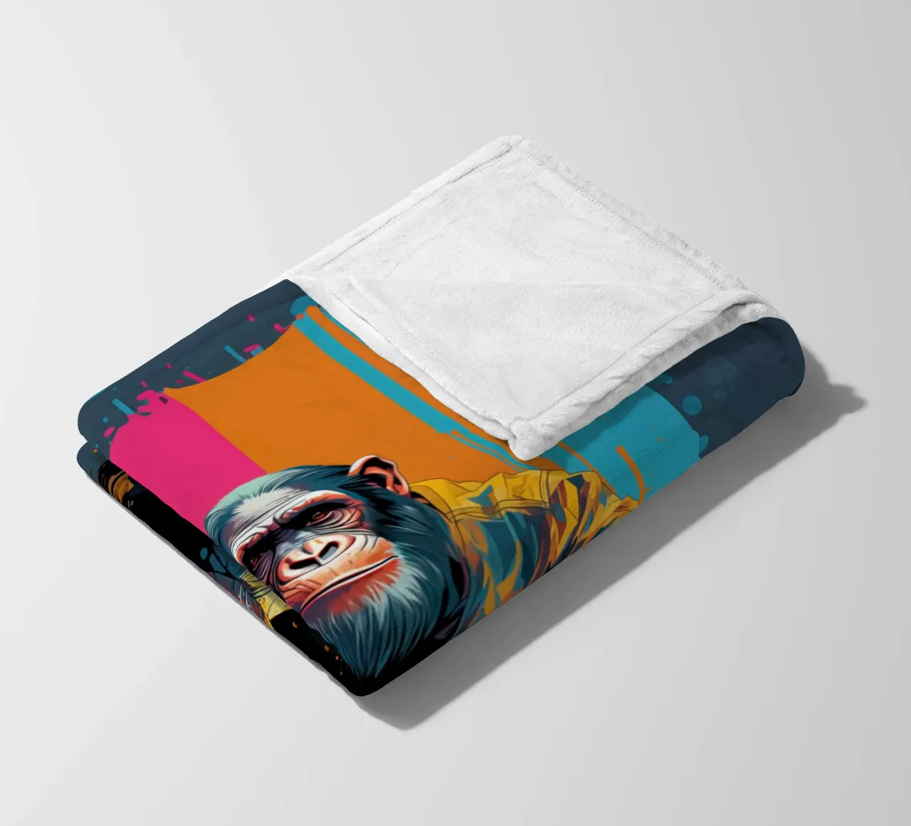 Splat Fleecedecke von Art Unleashed