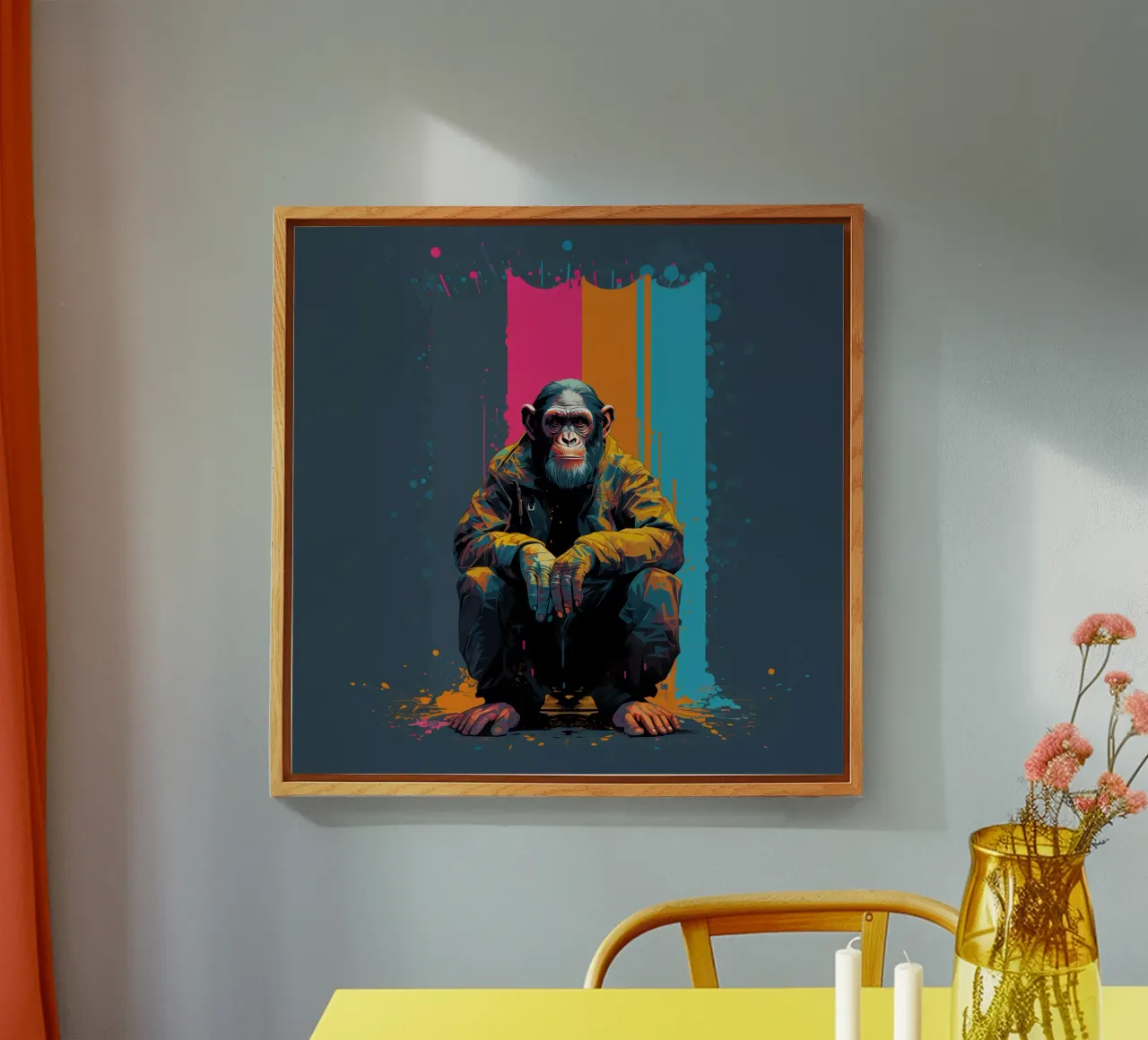 Splat Acryl-Glas von Art Unleashed