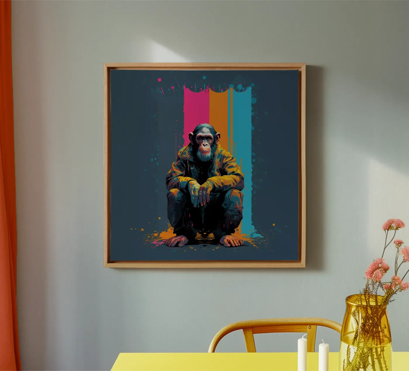 Splat tela da Art Unleashed