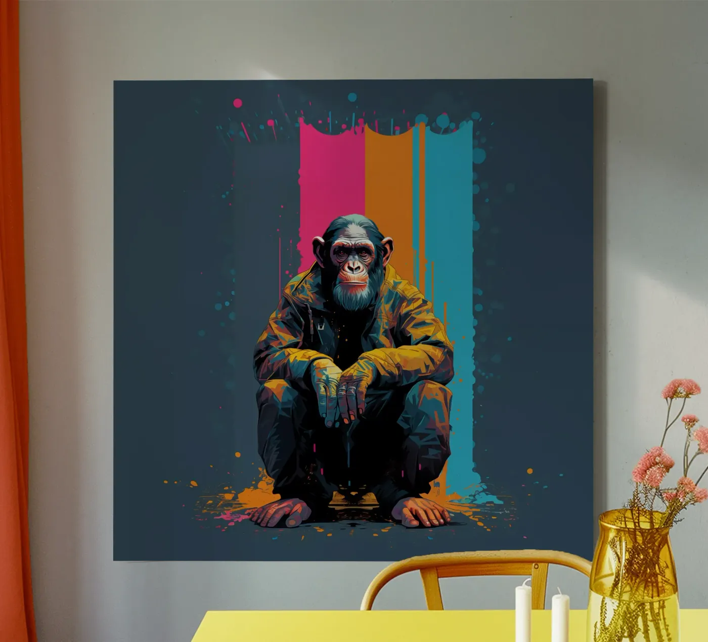 Splat tela da Art Unleashed