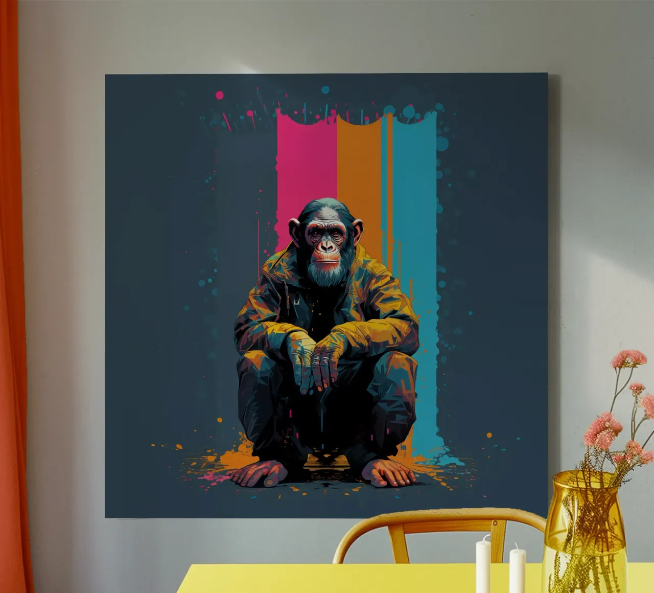 Splat tela da Art Unleashed