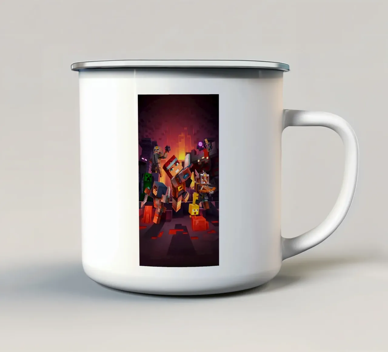 Minecraft tazza in smalto da E Cannon