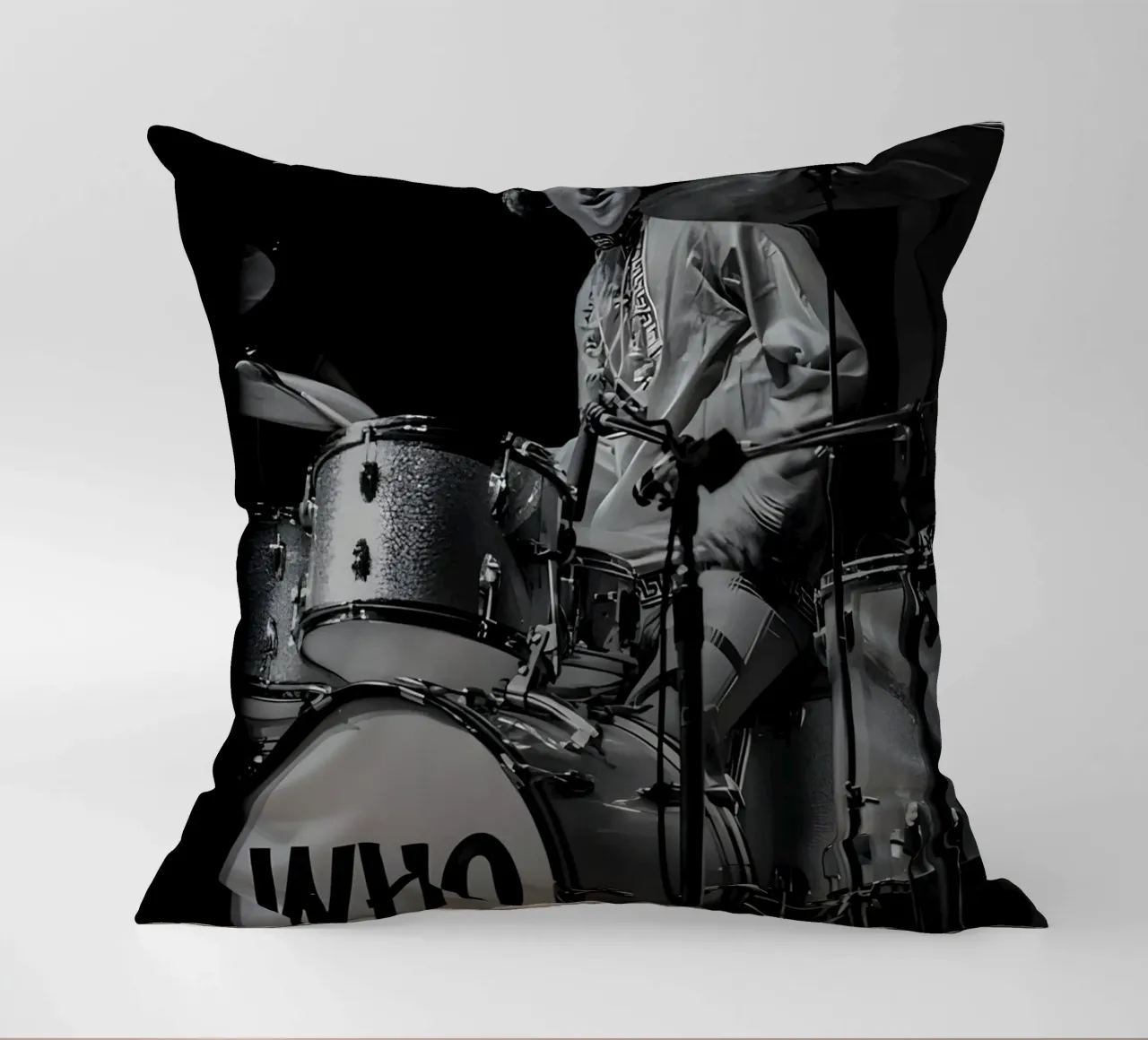 Keith Moon, cuscino da Low poly art