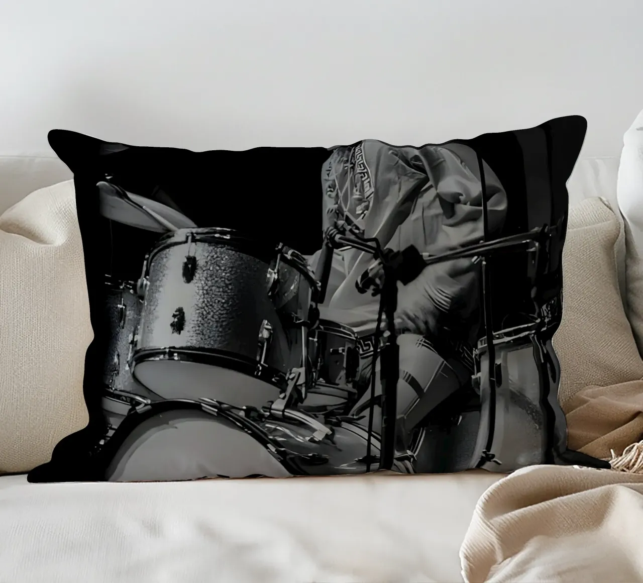Keith Moon, cuscino da Low poly art