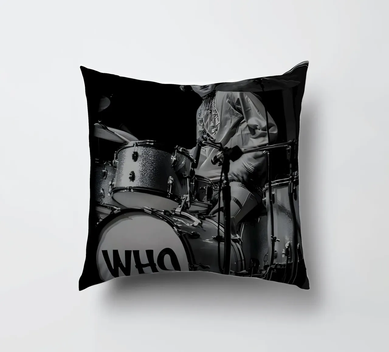Keith Moon, cuscino da Low poly art