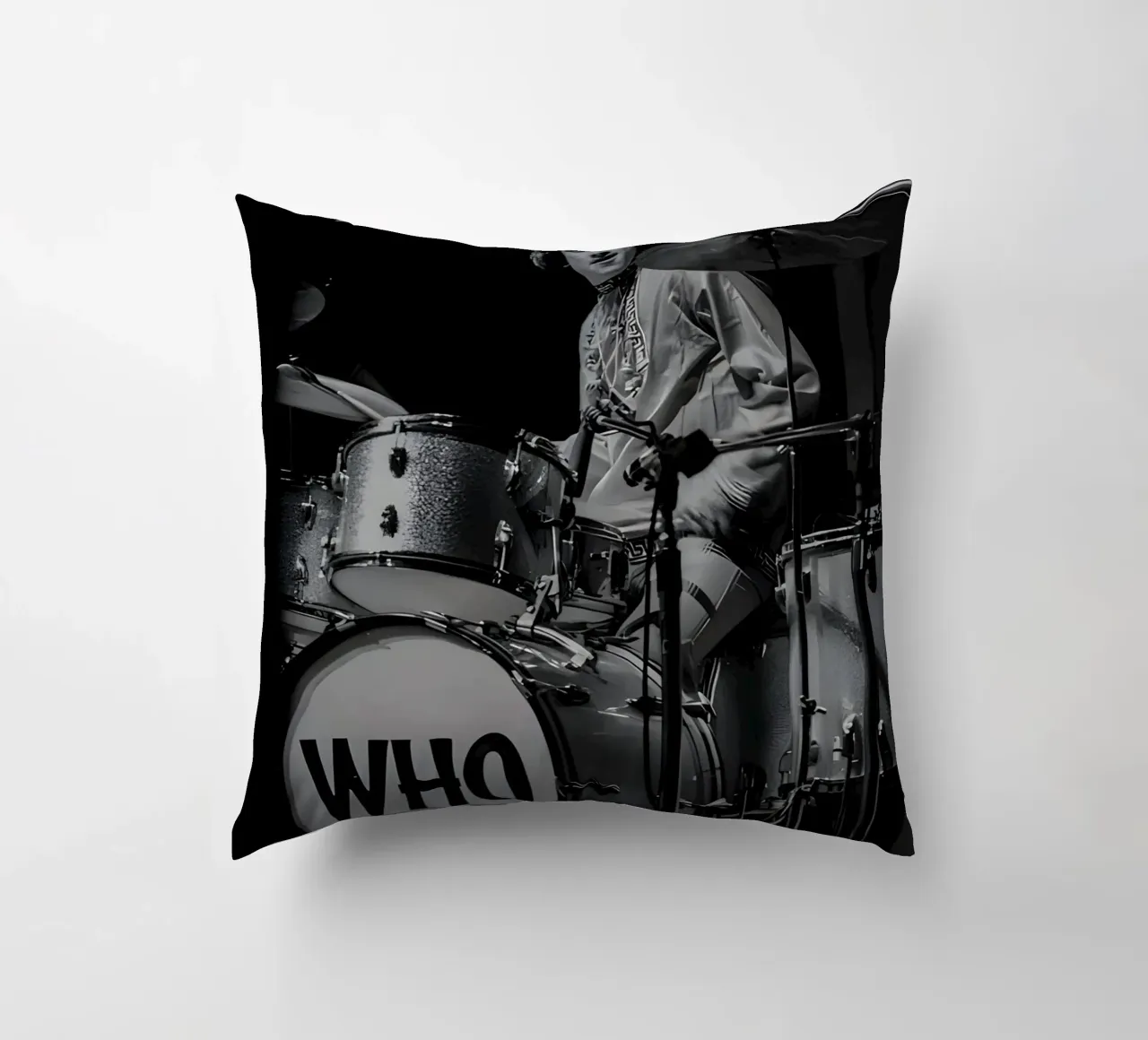 Keith Moon, cuscino da Low poly art