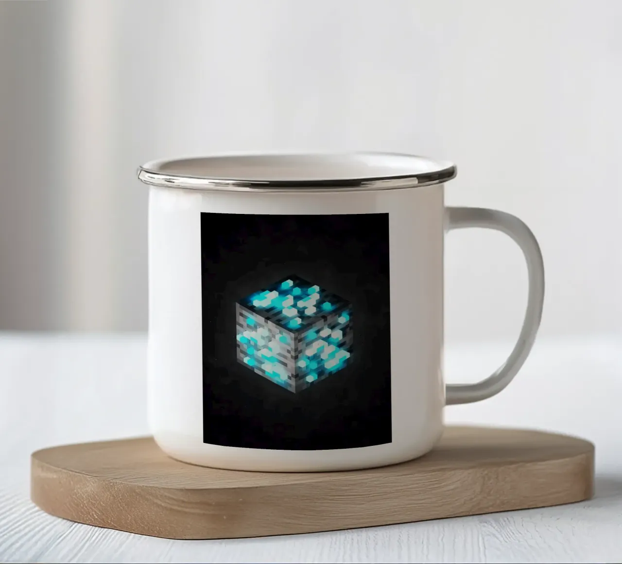 Minecraft tazza in smalto da E Cannon