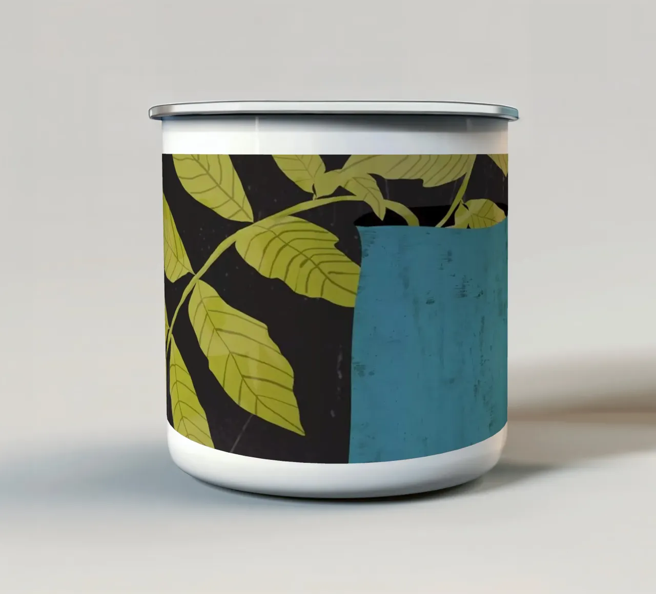 Vaso 6 tazza in smalto da ThingDesign