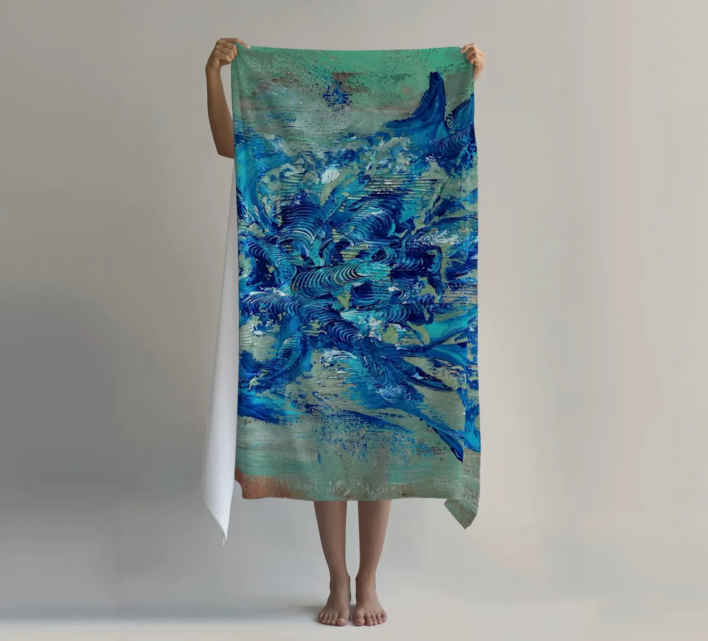 INTIMATE FEELING telo mare da Thierry Vobmann Abstract painting