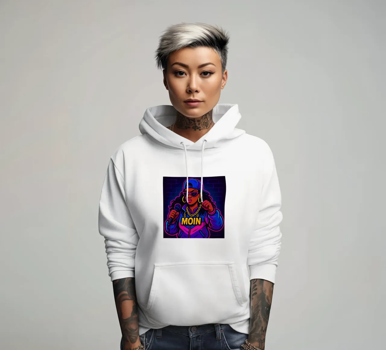 Moin! felpa con cappuccio da Fies&Fein