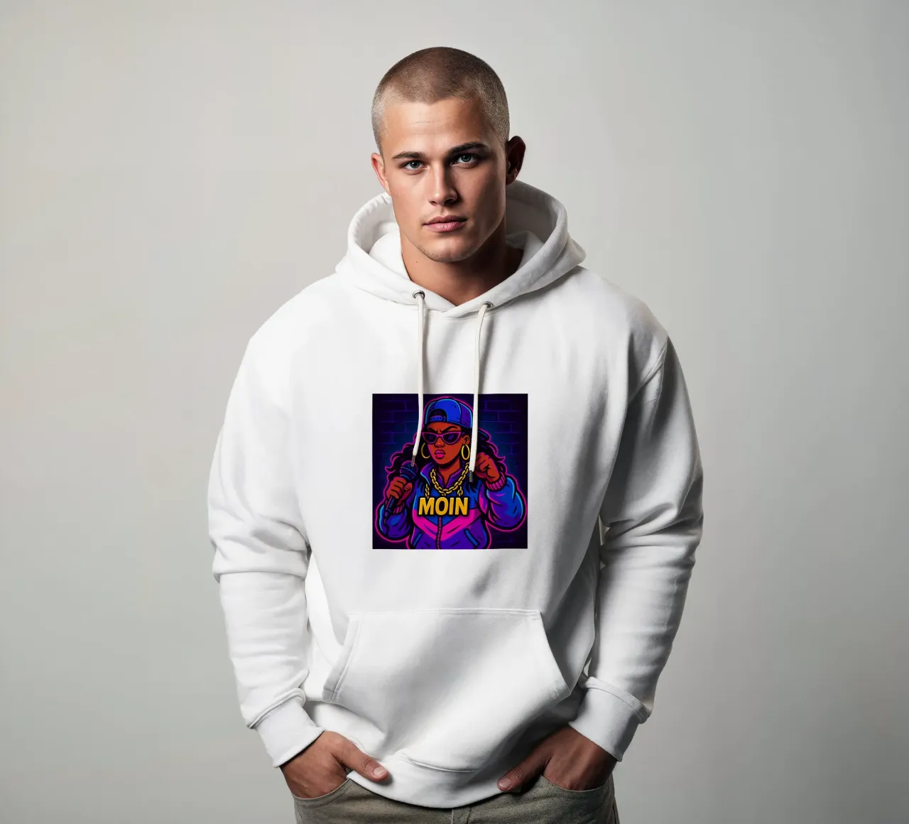 Moin! felpa con cappuccio da Fies&Fein