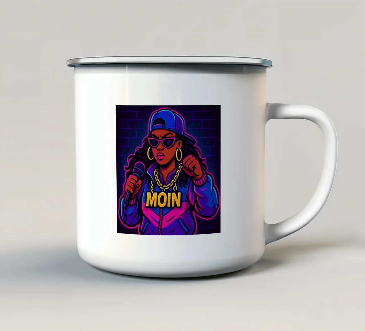 Moin! tazza in smalto da Fies&Fein
