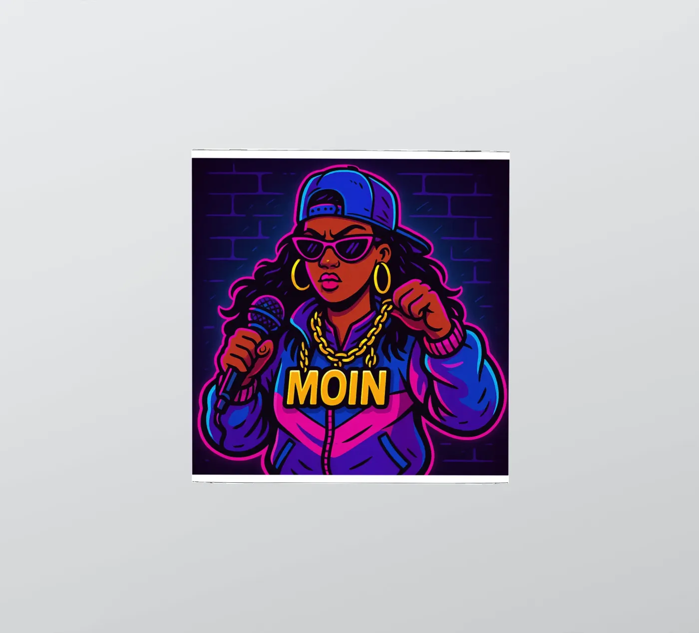 Moin! sticker van Fies&Fein