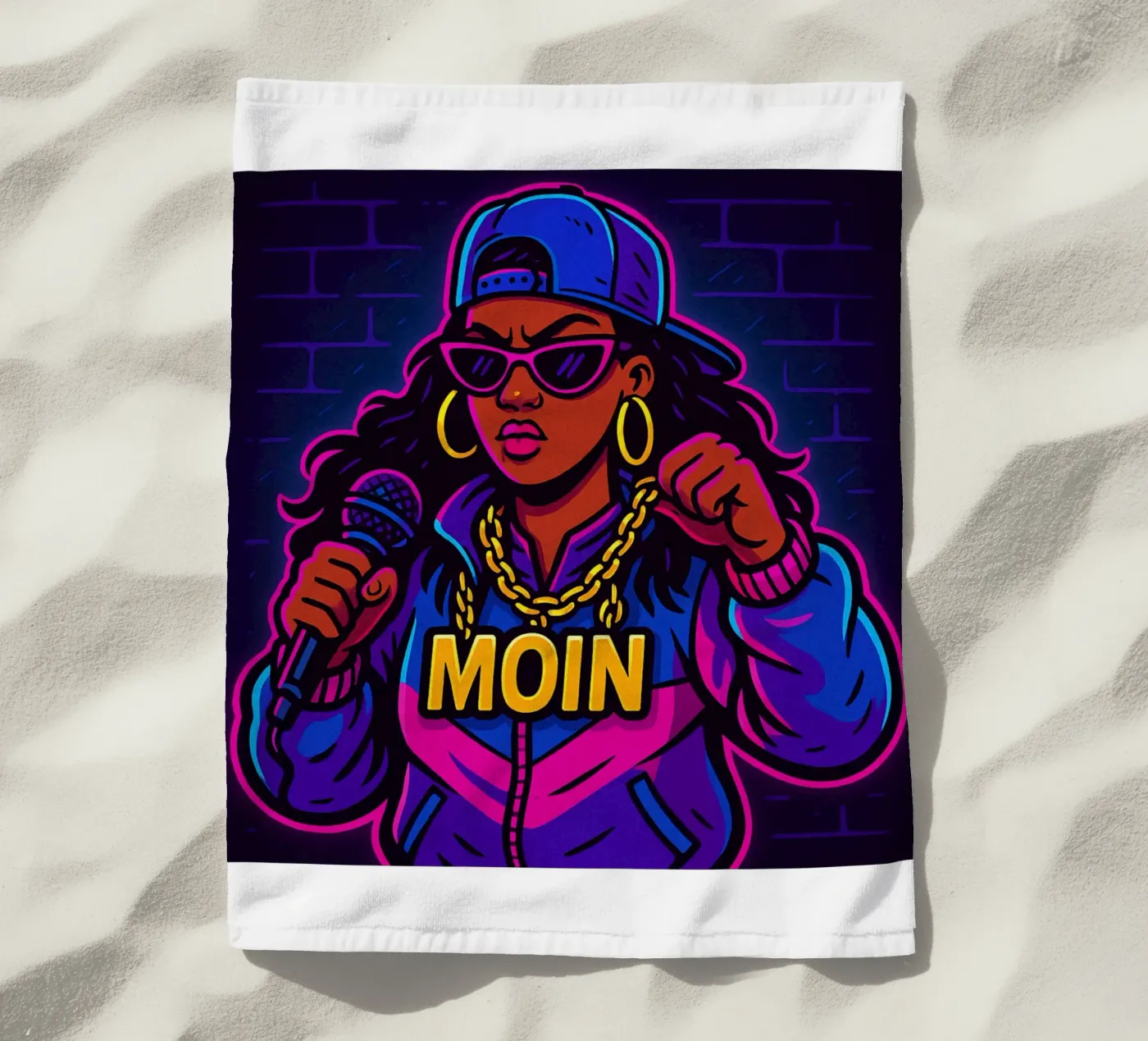 Moin! serviette de plage de Fies&Fein