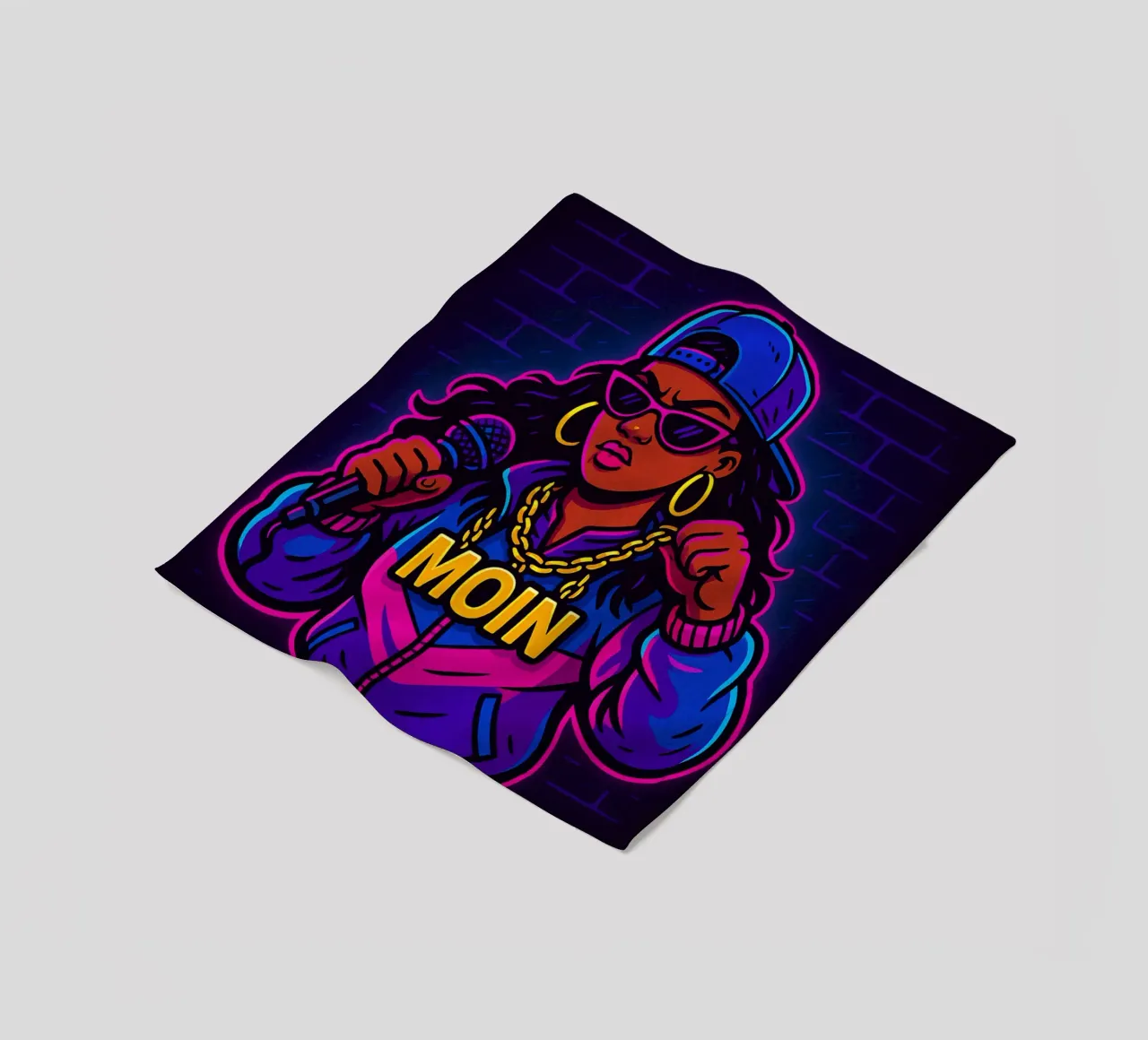 Moin! Fleecedecke von Fies&Fein