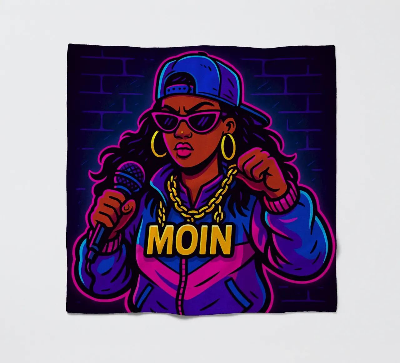 Moin! Fleecedecke von Fies&Fein