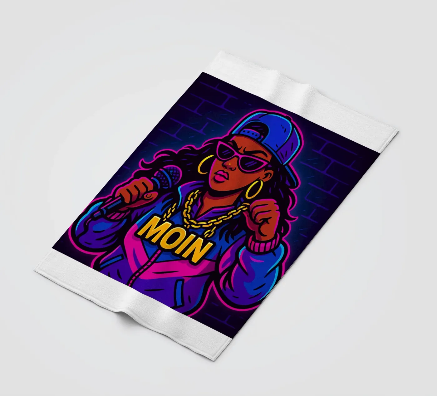 Moin! fleece blanket by Fies&Fein