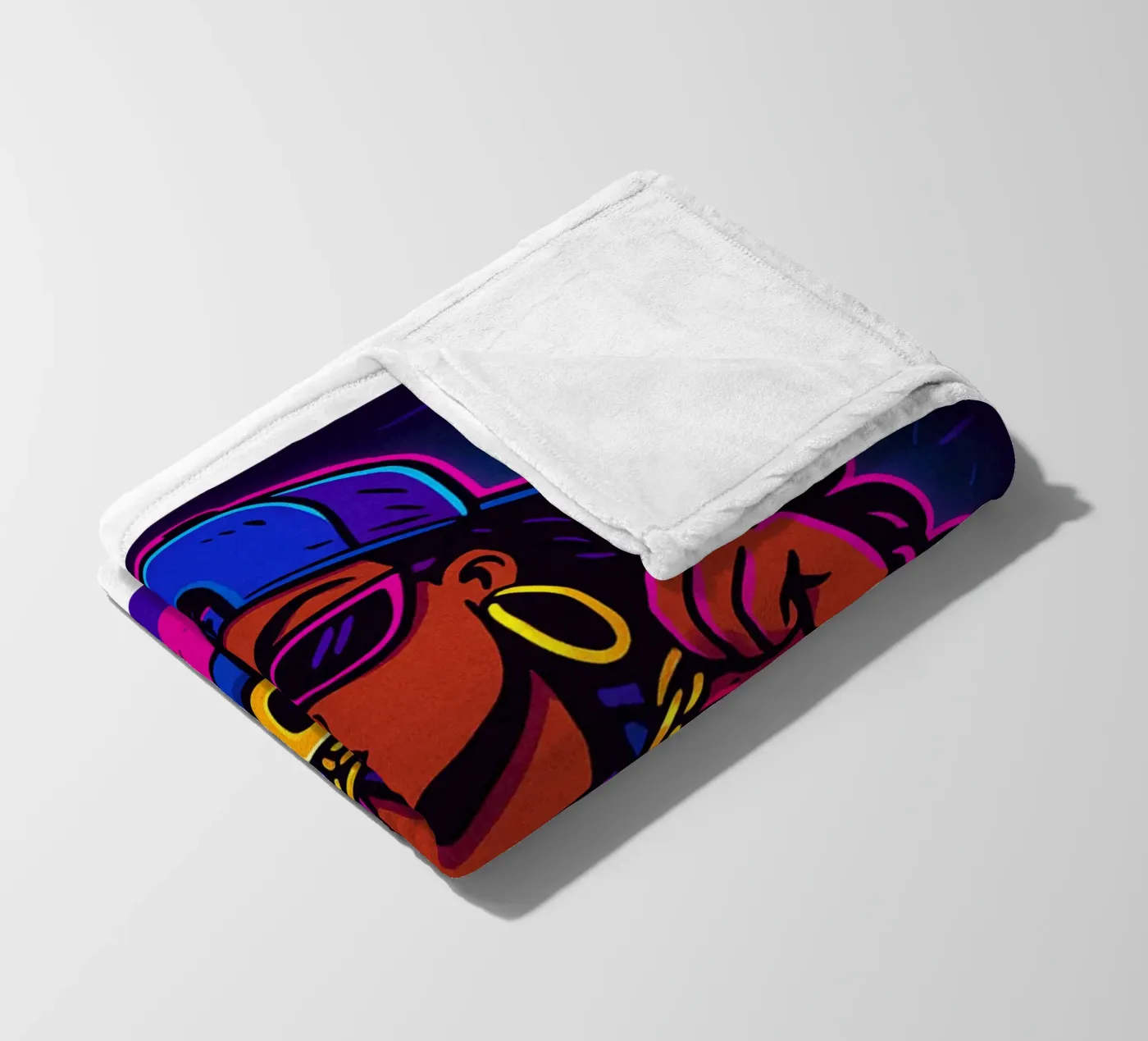 Moin! fleece blanket by Fies&Fein