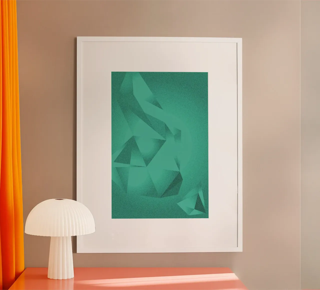 Crystals Green poster da Andreas Jarner