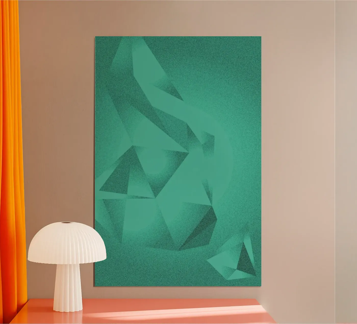 Crystals Green poster da Andreas Jarner