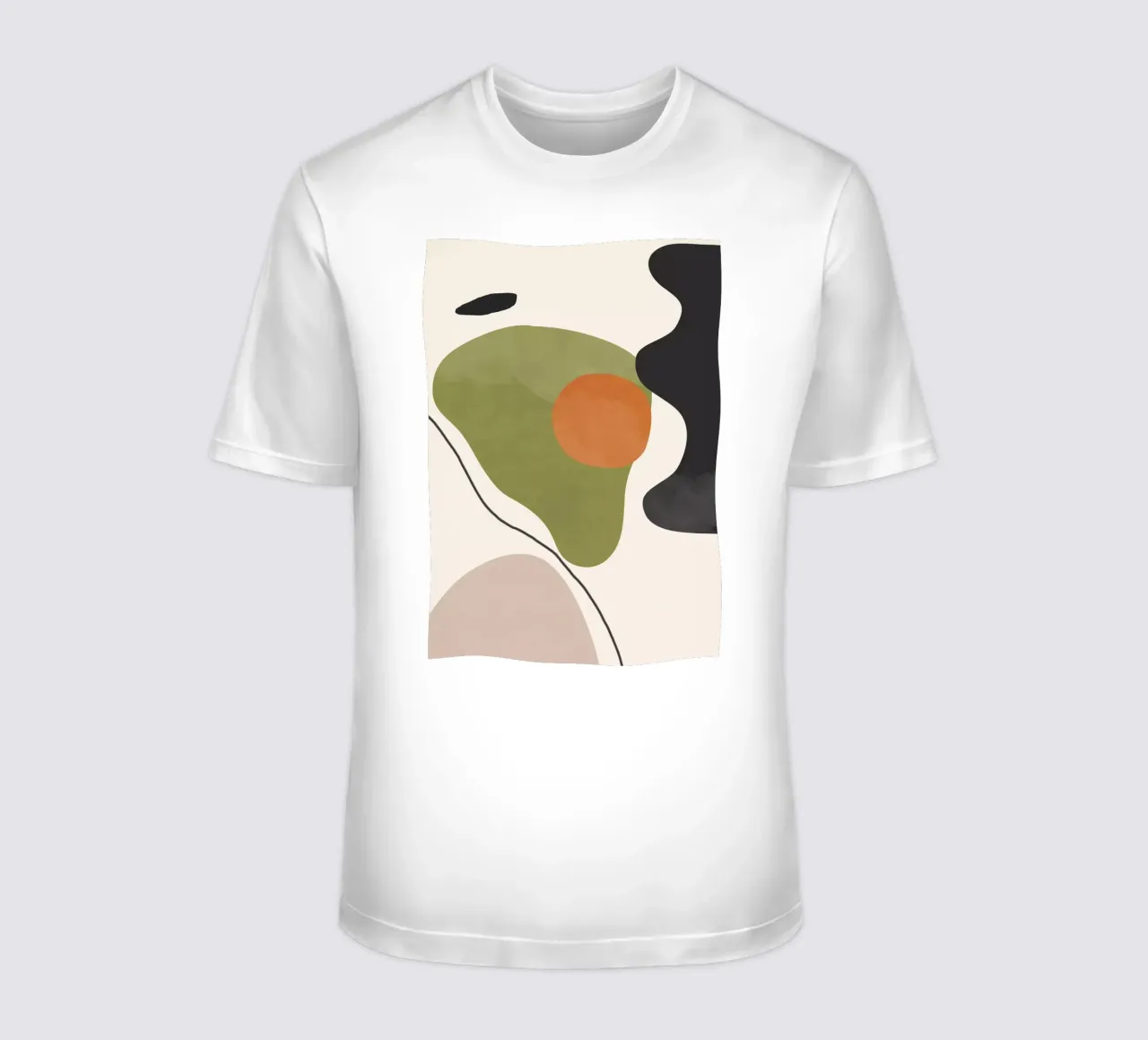 Abstract Shapes 60 t-shirt by ThingDesign