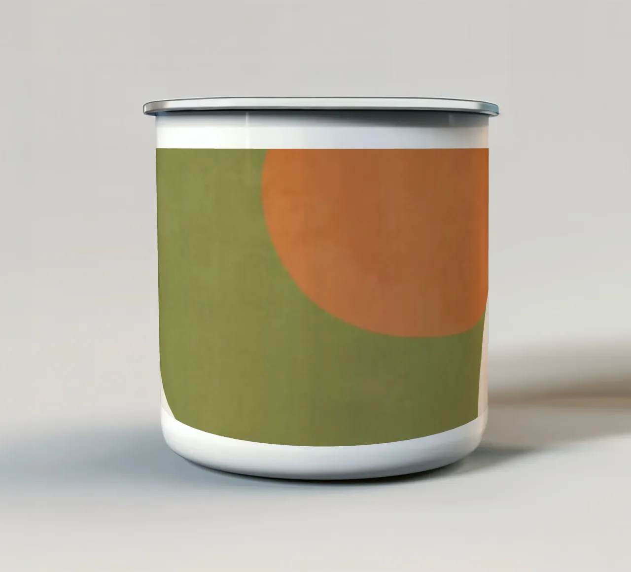 Forme astratte 60 tazza in smalto da ThingDesign