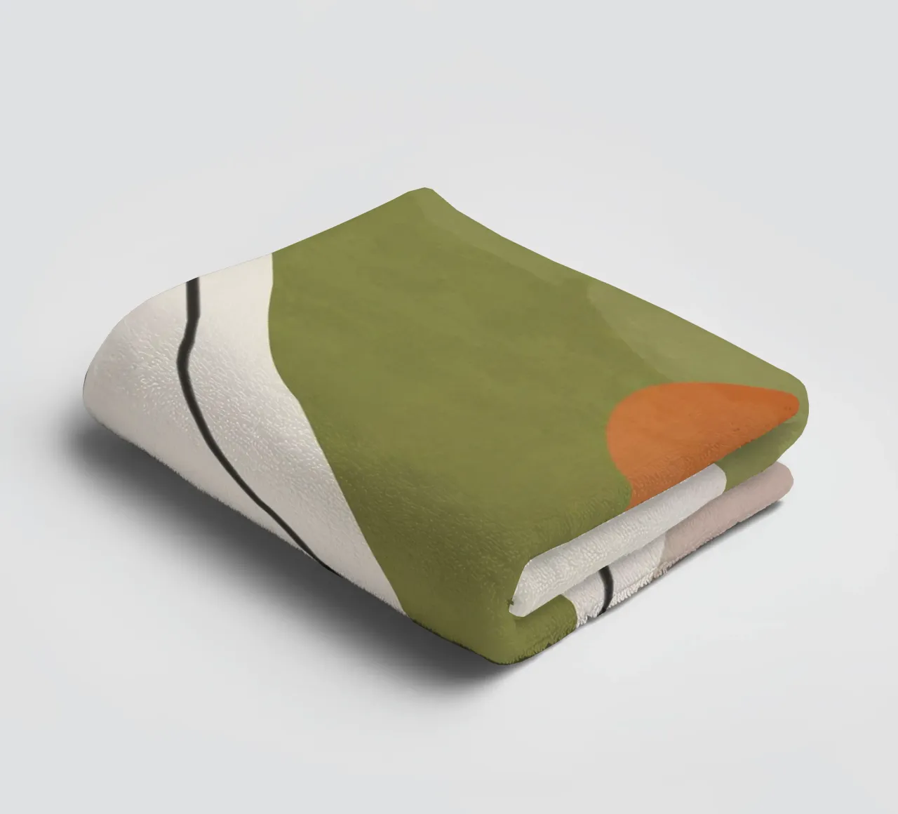 Abstract Shapes 60 towel by ThingDesign