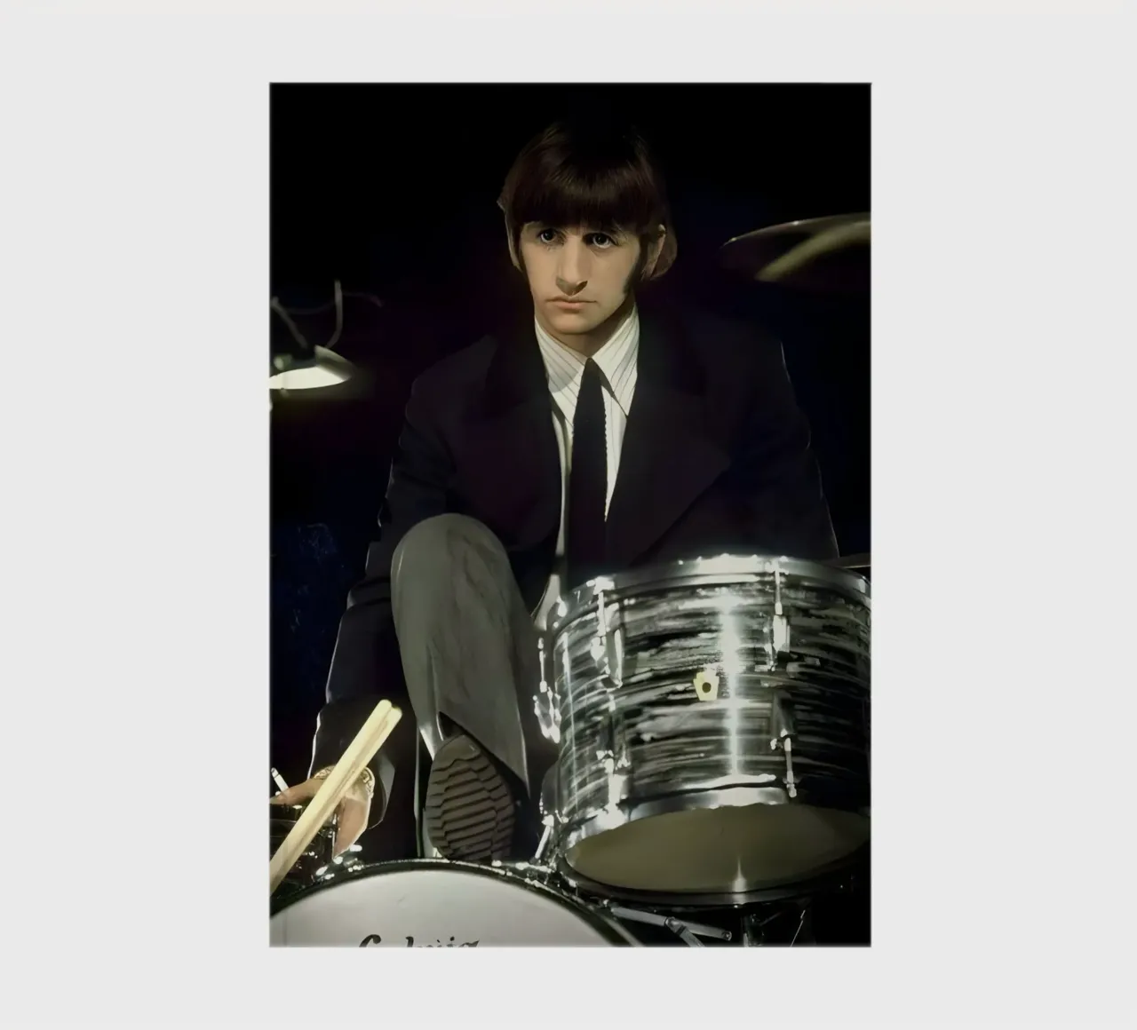 Ringo Starr notebook by Low poly art