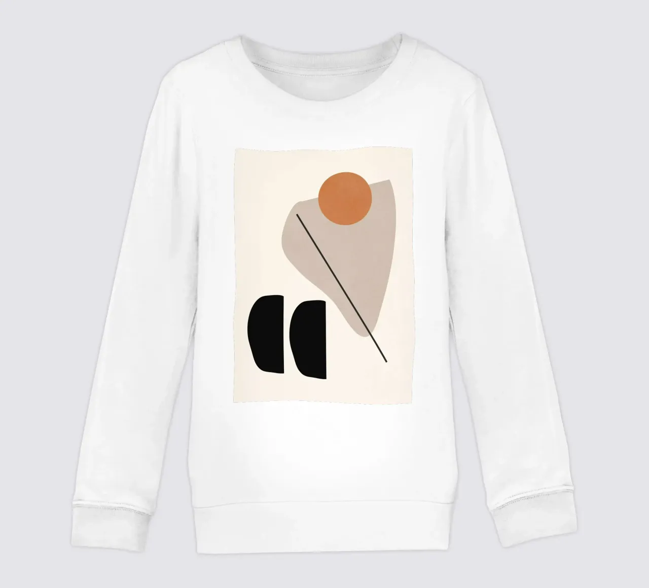 Abstract Shapes 61 kids sweatshirt by ThingDesign