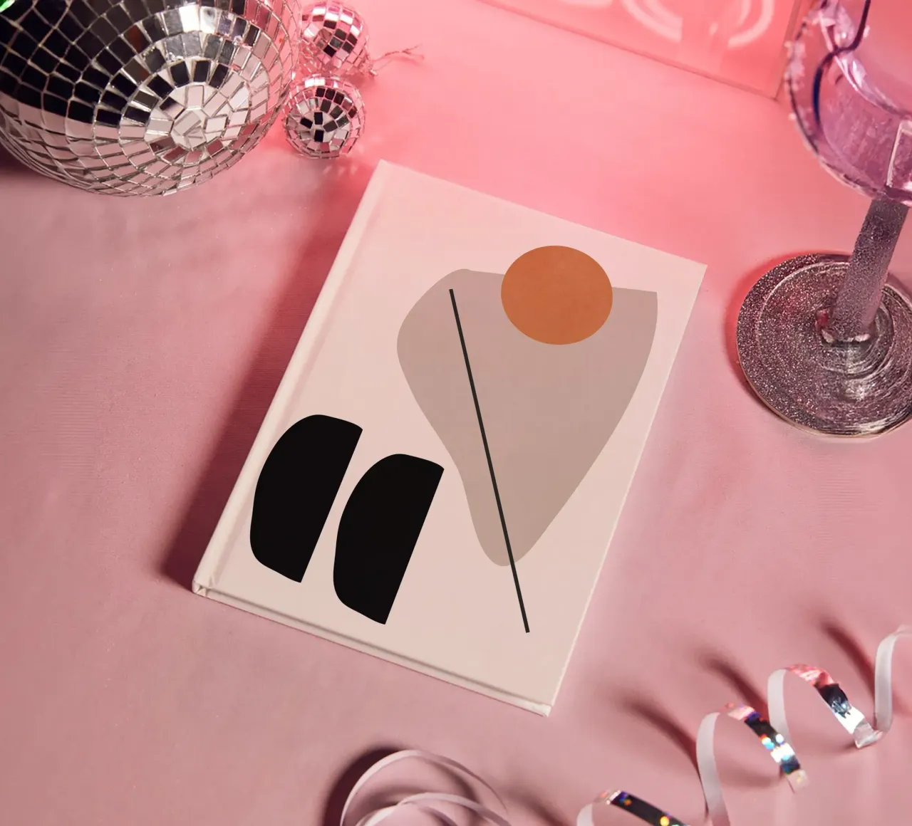 Abstract Shapes 61 notebook by ThingDesign