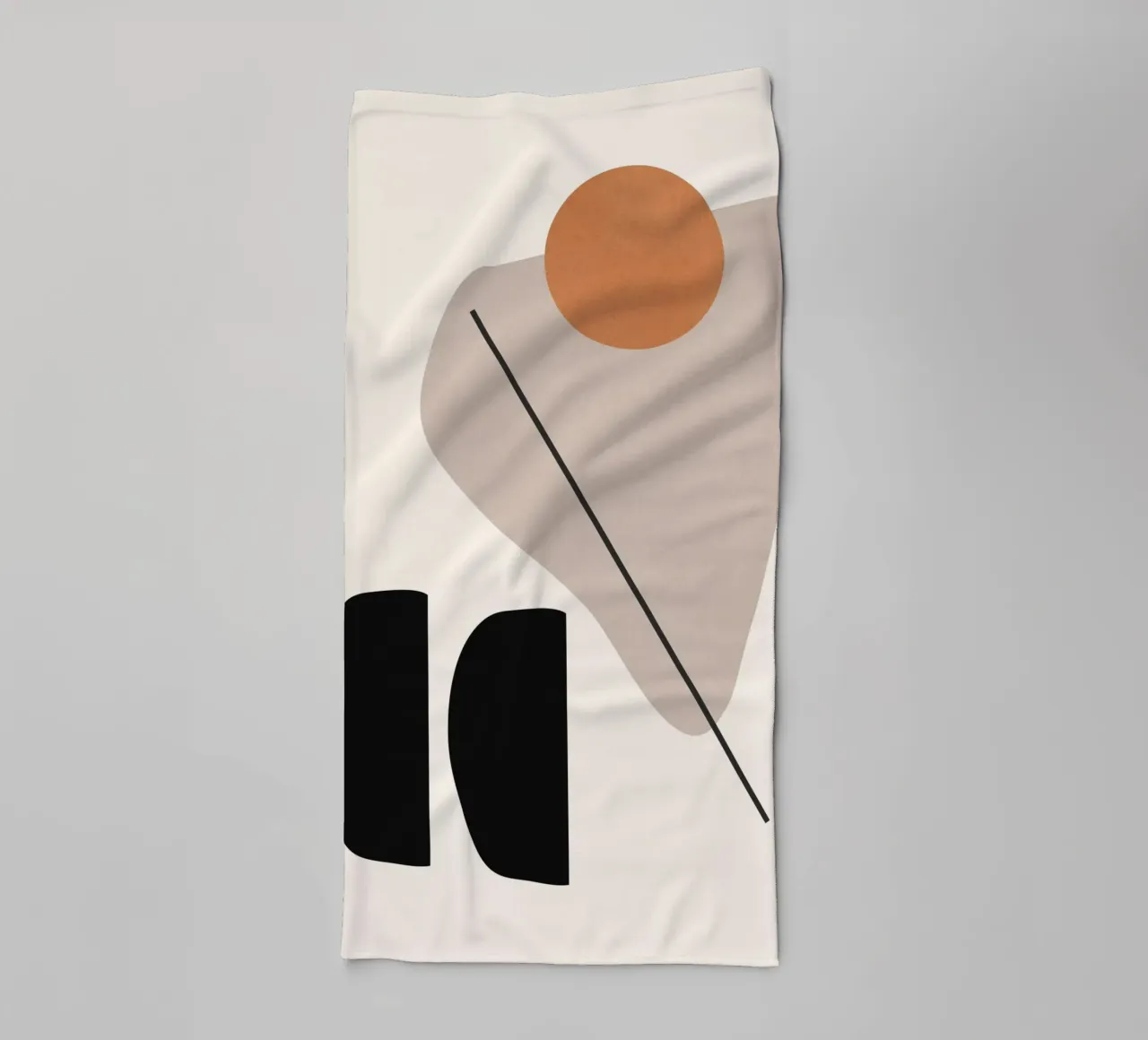Abstract Shapes 61 towel by ThingDesign