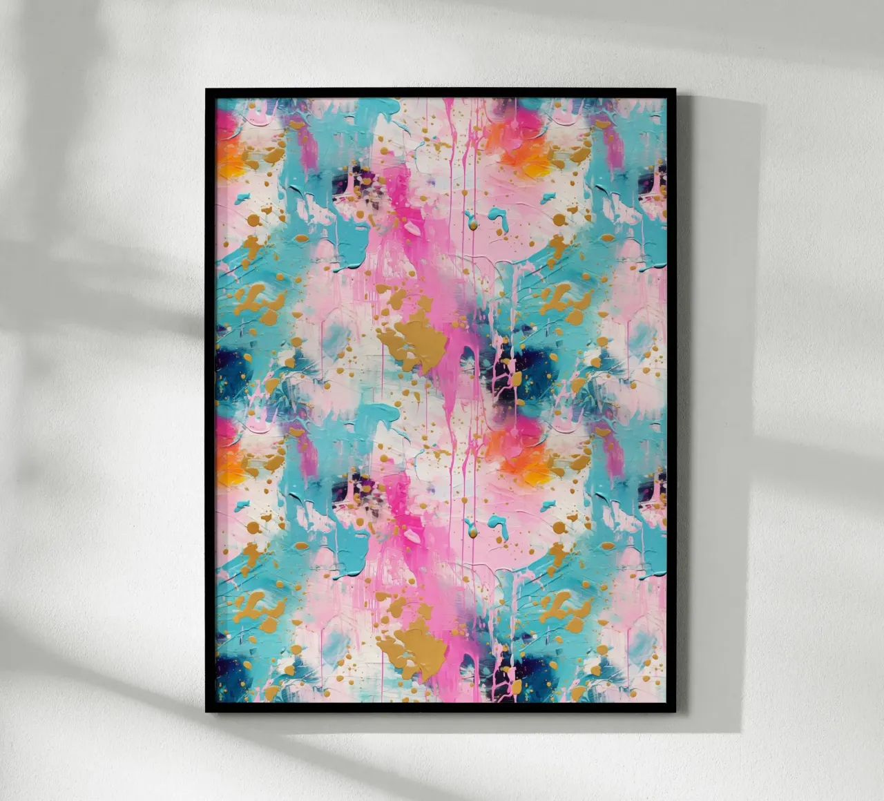 Schizzi di vernice Pennellate di pittura 11a poster da Yaso Design Paint