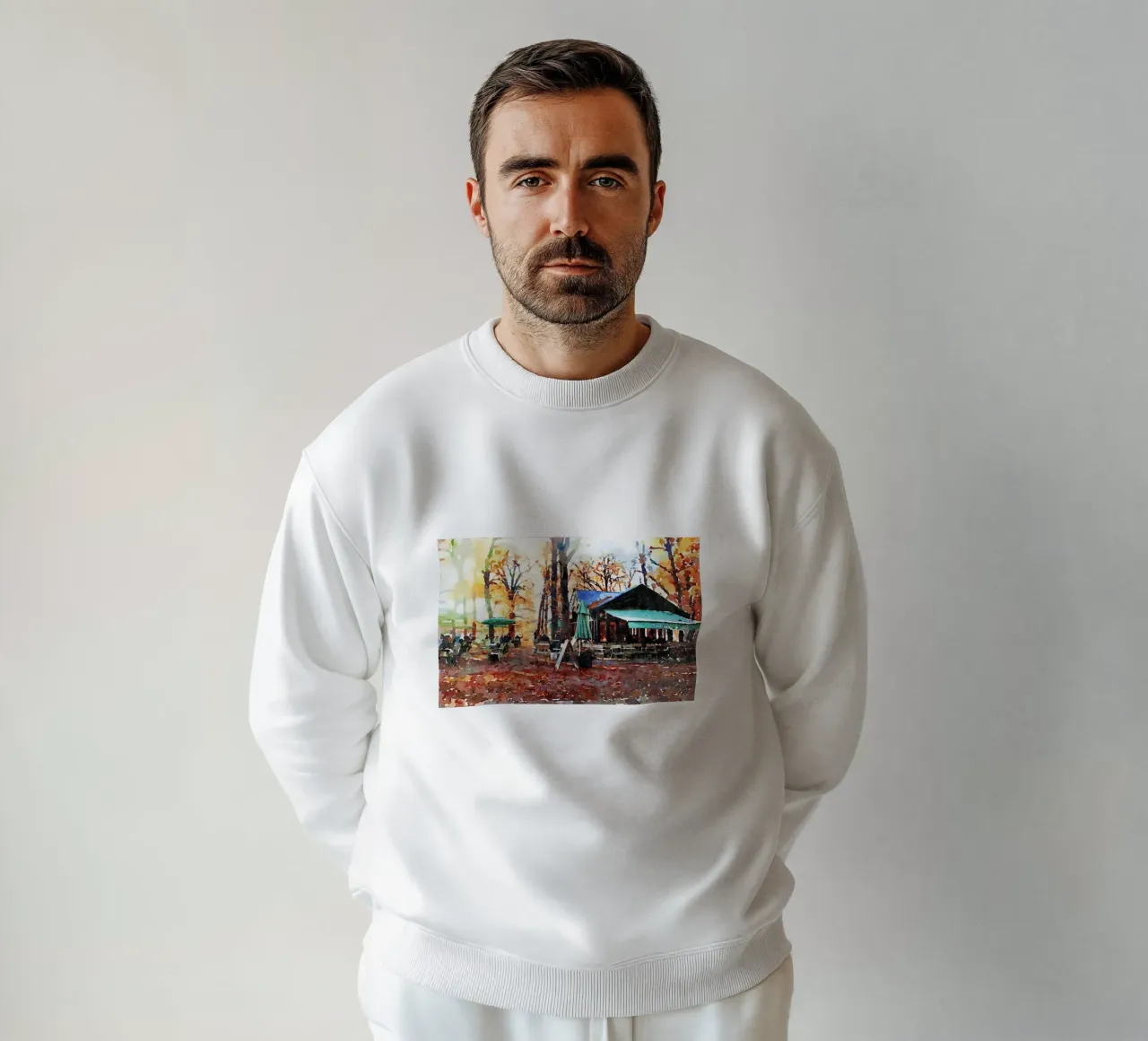 A Parigi felpa da Massimo Frascogna