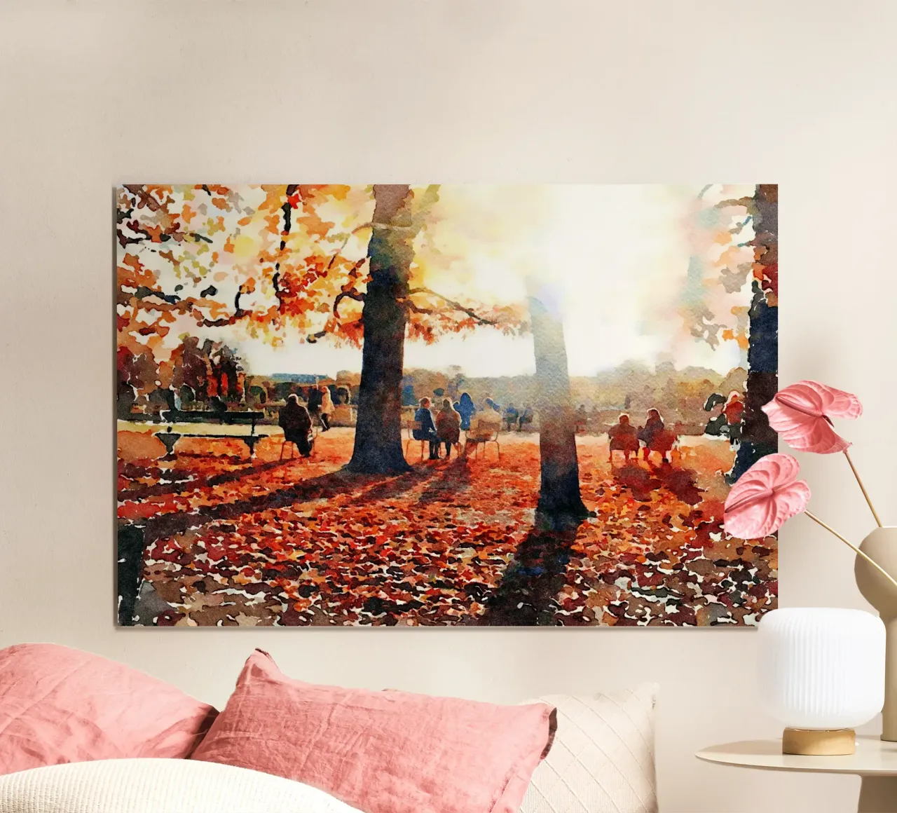 Autunno a Parigi poster da Massimo Frascogna