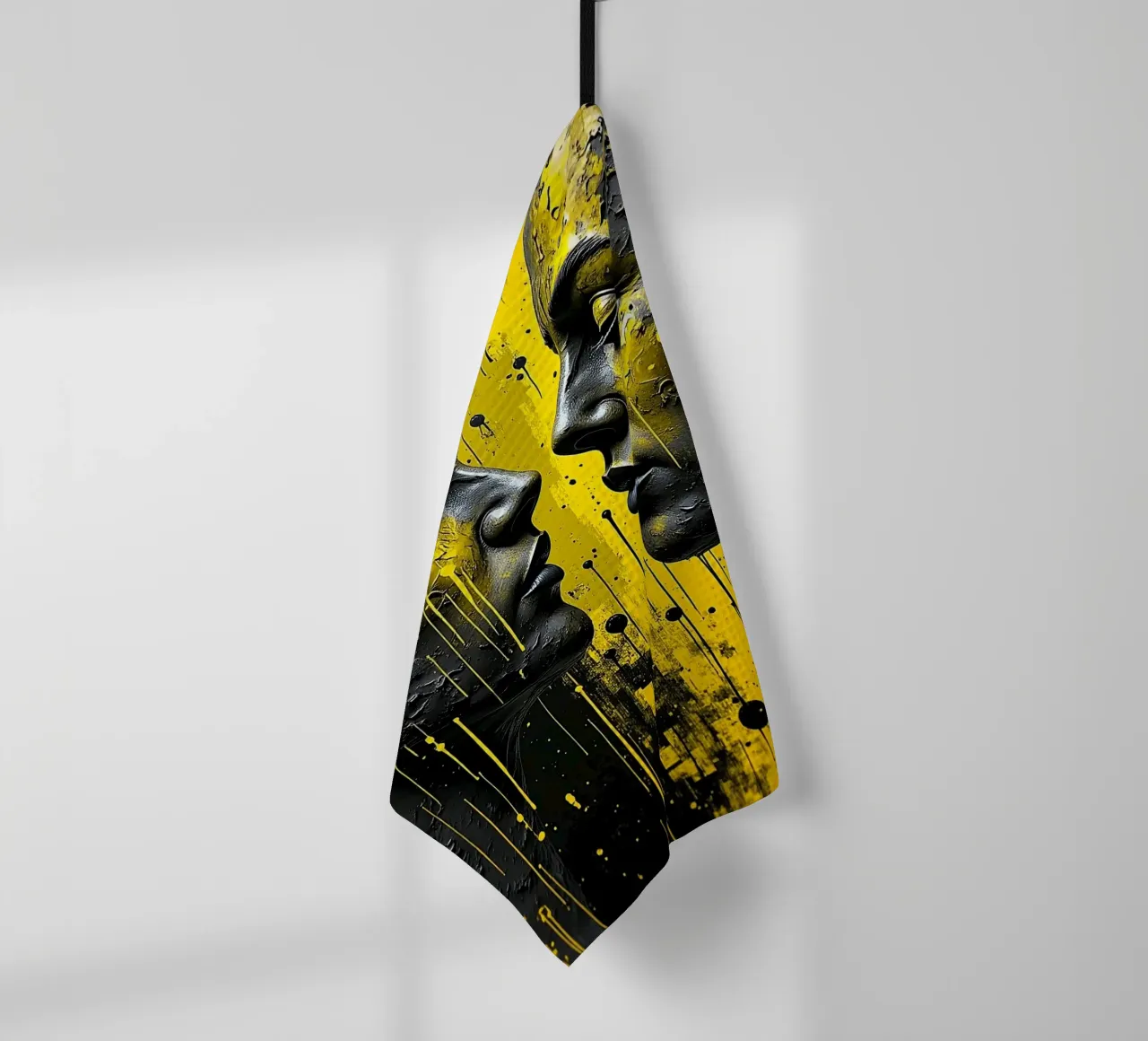 reflet_jaune_1 torchon de AI-Portraits by LK