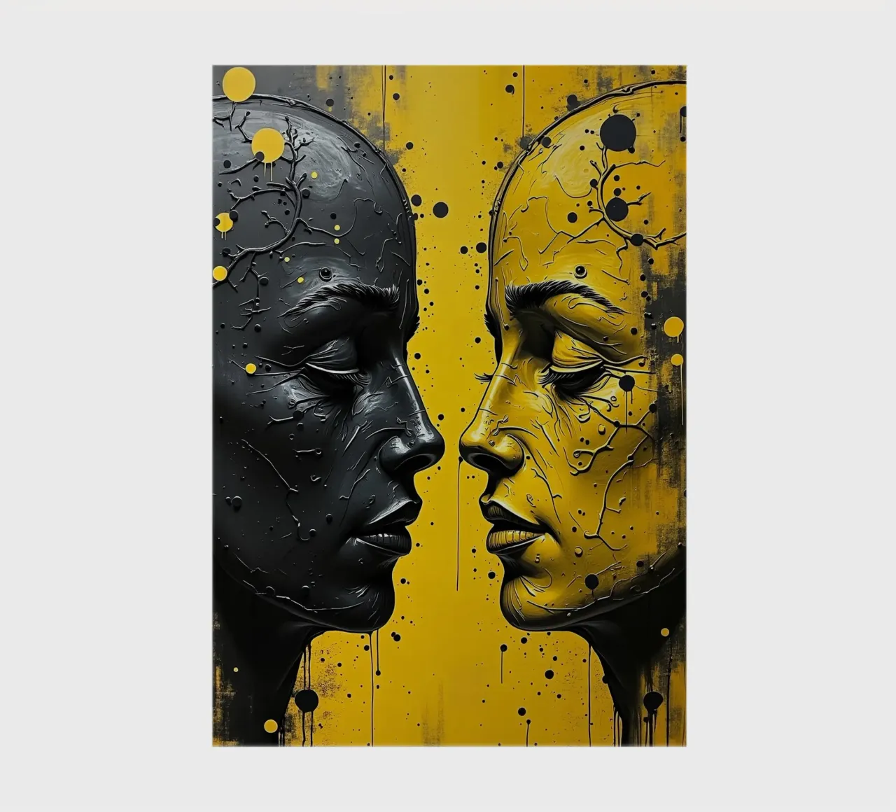 reflet_jaune_2 carnet de notes de AI-Portraits by LK