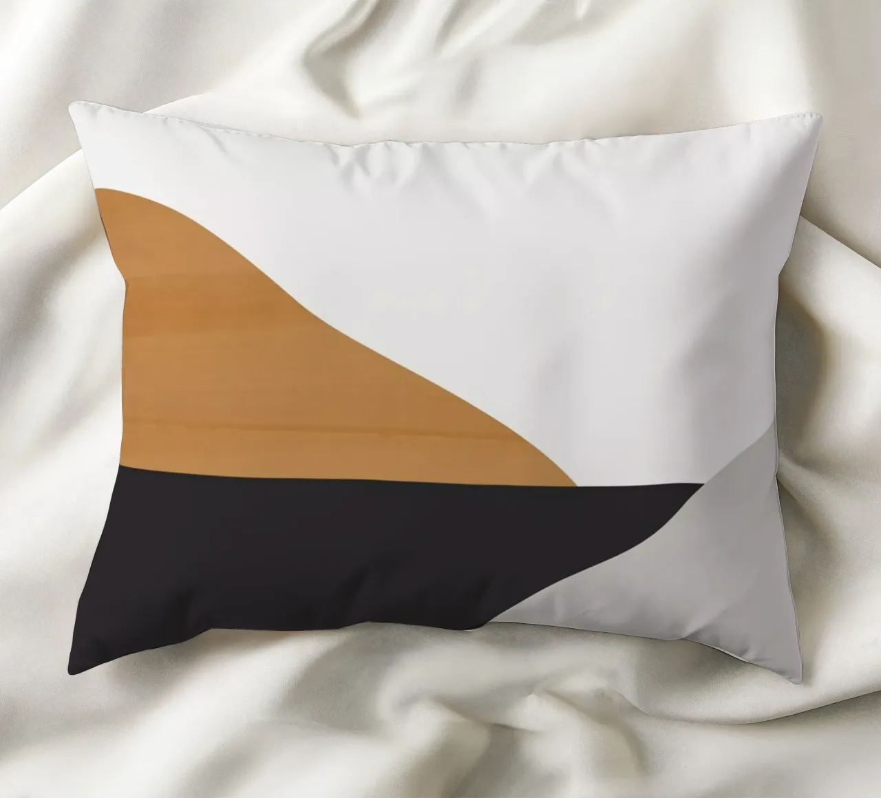 Paesaggio d'arte minimale 3 cuscino da ThingDesign