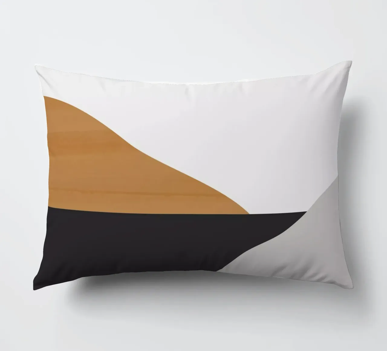 Paesaggio d'arte minimale 3 cuscino da ThingDesign