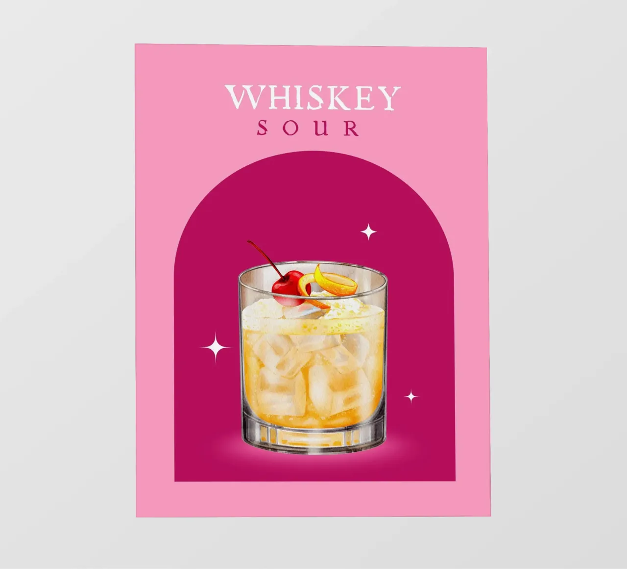 SOUR DI WHISKEY telo in pvc da ArtDesign by KBK