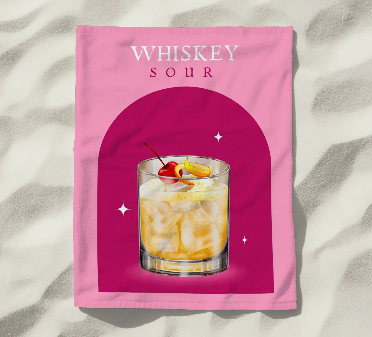 SOUR DI WHISKEY telo mare da ArtDesign by KBK