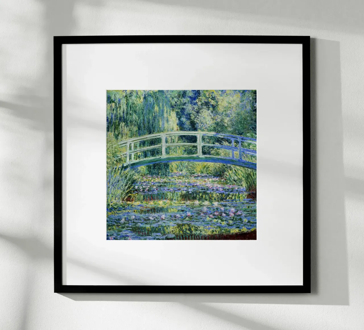 Ninfee e ponte giapponese (1899) di Claude Monet poster da Venus Art